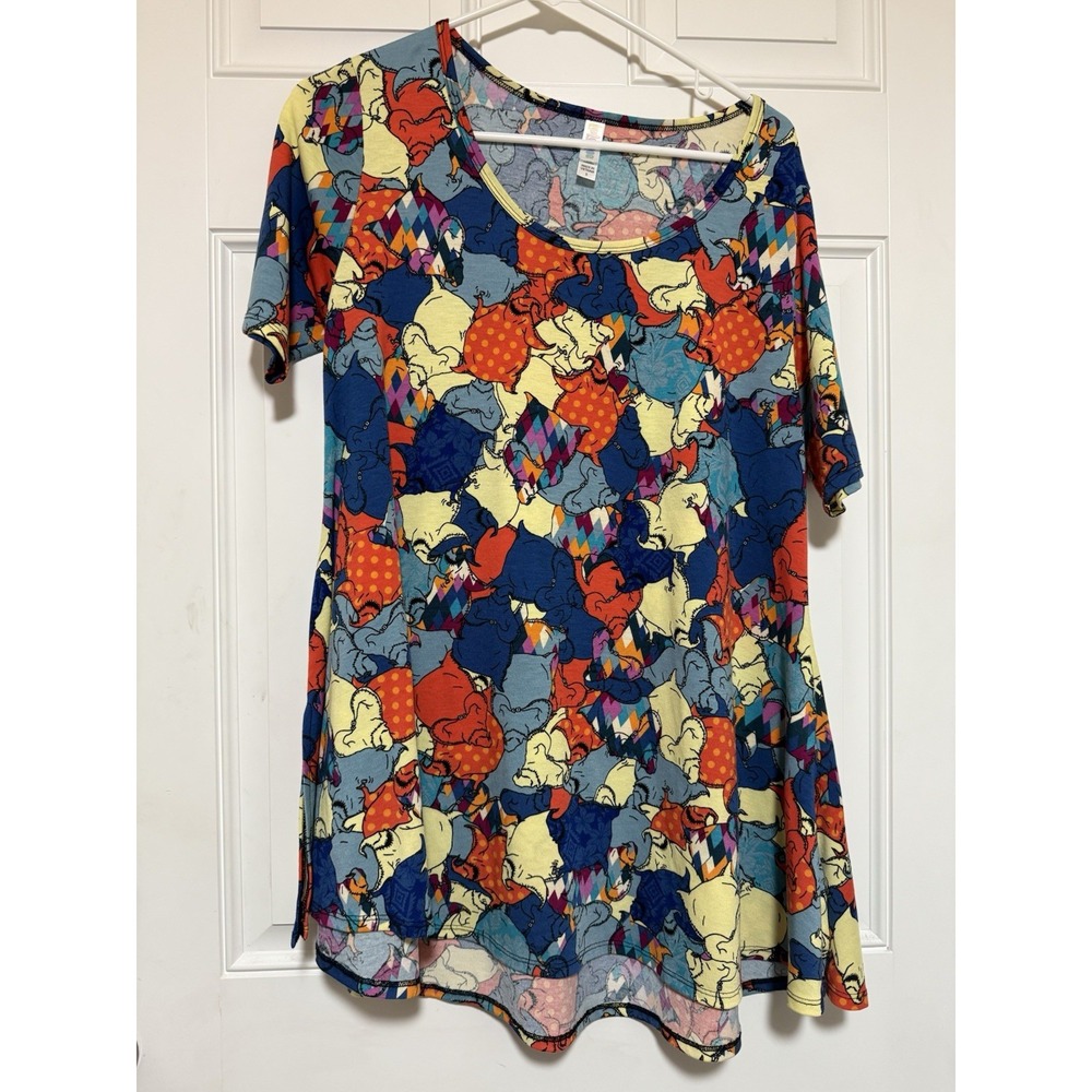 Lularoe Small Perfect‎ Tee Nightmare Before Christmas Oogie Boogie Print Disney